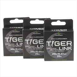 Gardner Tiger Link Fluorocarbon Hook Link 20m